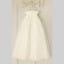 Evelyn silk, lace and tulle Christening gown