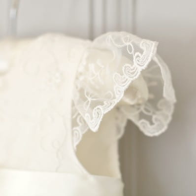 Lace Christening dress for baby girl