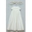 Luke baptism gown - front detail. Christening gown by Adore Baby.